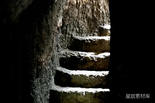 高清摄影 古老的石阶