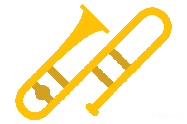 元素素材 低音号
