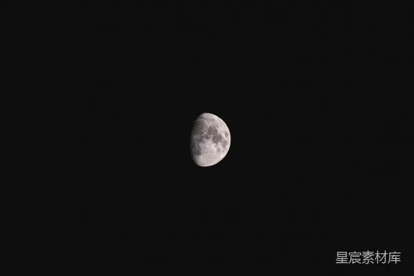 高清摄影 夜空中的一轮明月