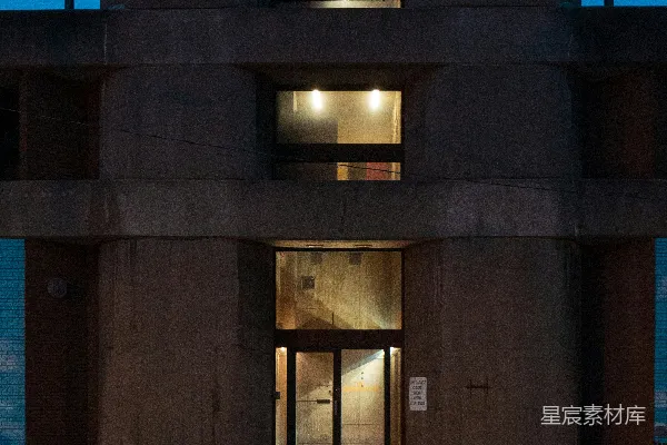 高清摄影 夜幕下的城市角落