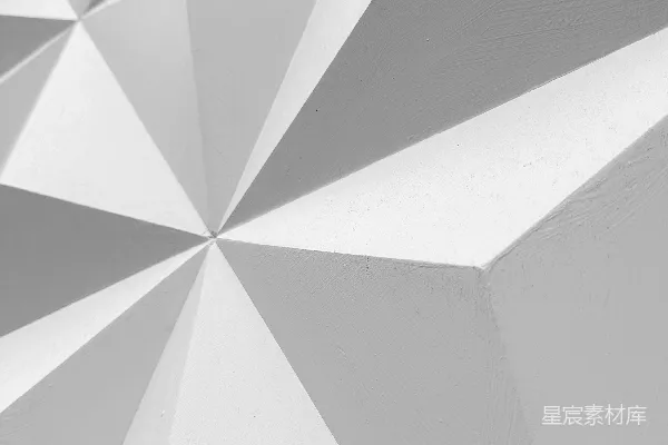 高清摄影 灰色三角几何纹理