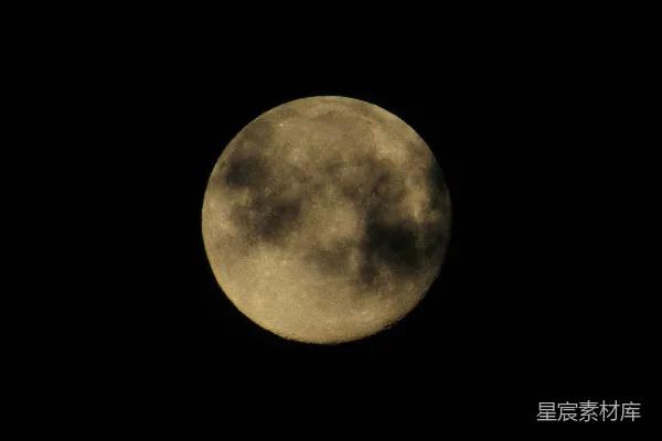 高清摄影 夜空中的明月