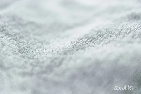 高清摄影 柔软的白色毛巾纹理