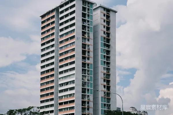 高清摄影 新加坡的住宅楼