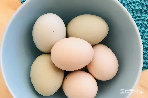 高清摄影 碗中的鸡蛋