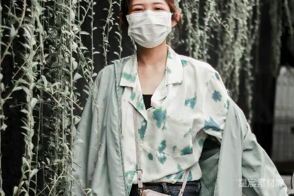 高清摄影 清新自然的街头时尚