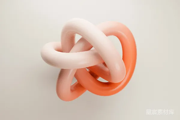 高清摄影 交织的圆环