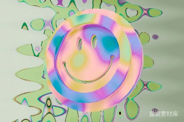 高清摄影 色彩斑斓的微笑太阳