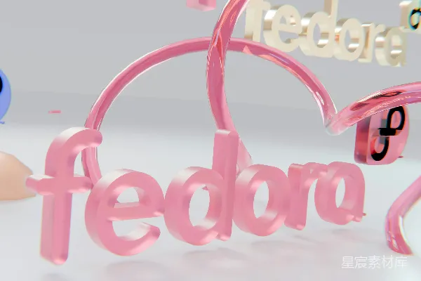 高清摄影 流光溢彩的Fedora