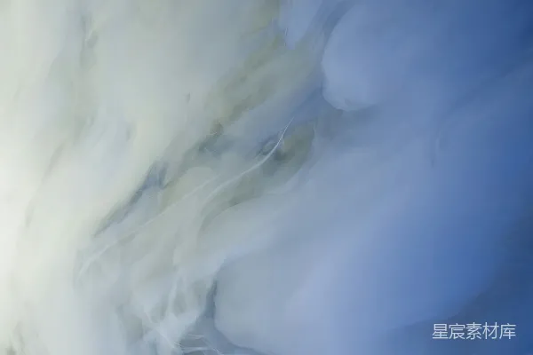 高清摄影 流动的蓝白抽象背景