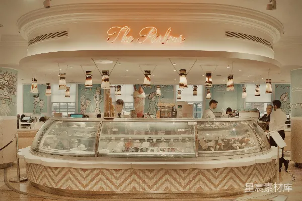 高清摄影 The Parlour冰淇淋店