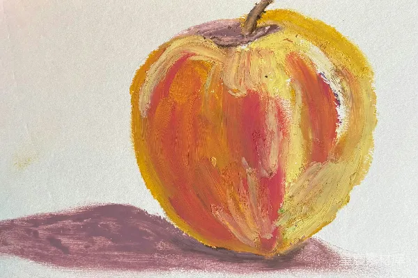 高清摄影 色彩斑斓的苹果静物画