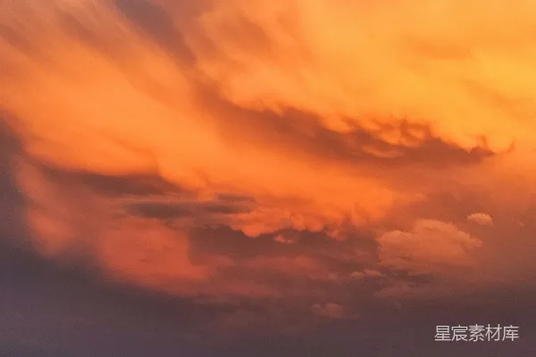高清摄影 夕阳下的云海