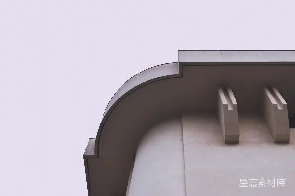 高清摄影 现代建筑的简洁弧线