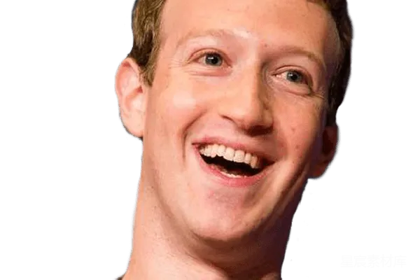 元素素材 马克·扎克伯格的微笑