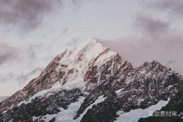 高清摄影 雪峰与云海