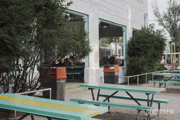 高清摄影 皇家花园户外餐厅