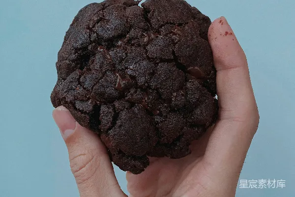 高清摄影 巧克力饼干