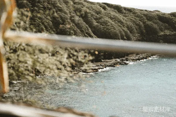 高清摄影 透过窗户看海景