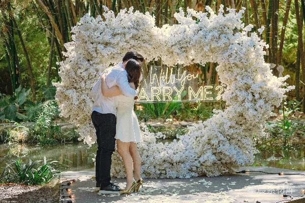 高清摄影 浪漫求婚瞬间
