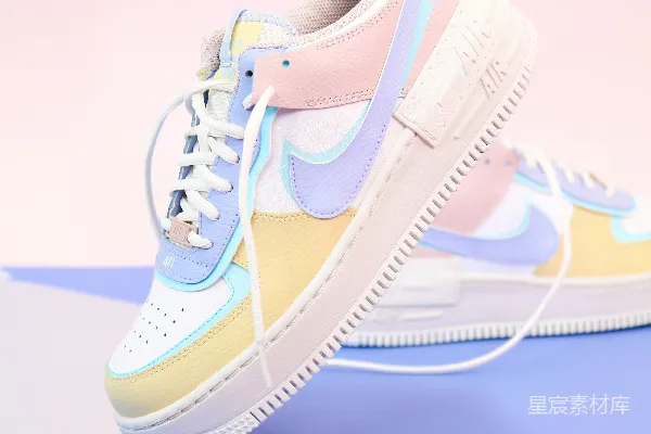 高清摄影 梦幻色彩的Nike Air Force 1