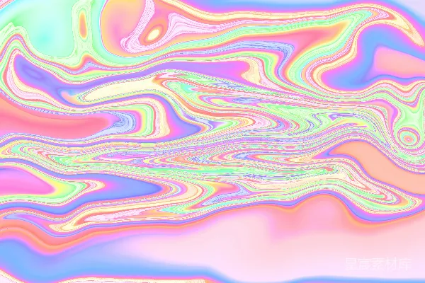 高清摄影 梦幻色彩流动抽象艺术