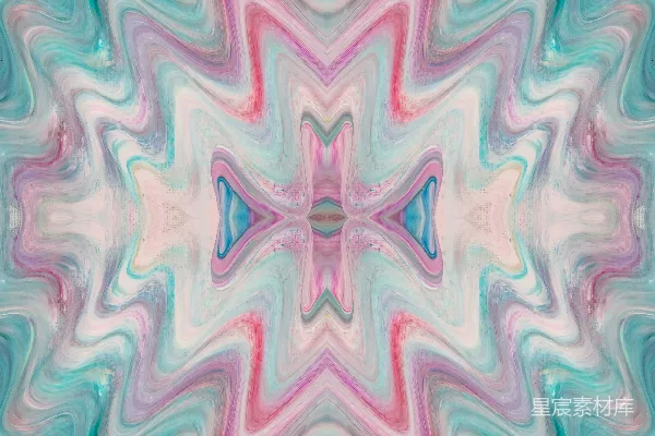 高清摄影 对称渐变抽象艺术