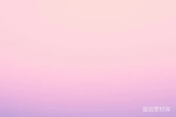 高清摄影 粉紫色的海边日落