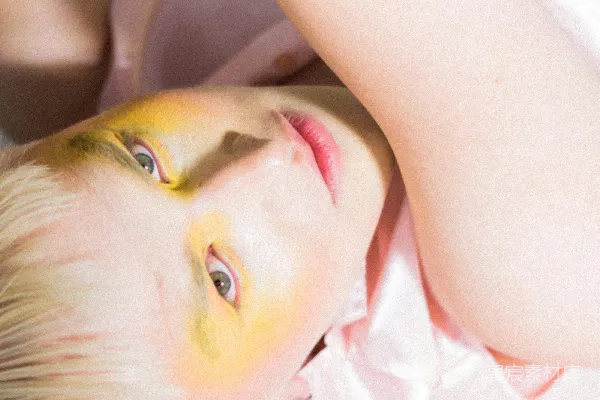 高清摄影 梦幻般的色彩妆容