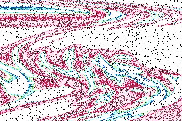 高清摄影 抽象色彩点阵图案