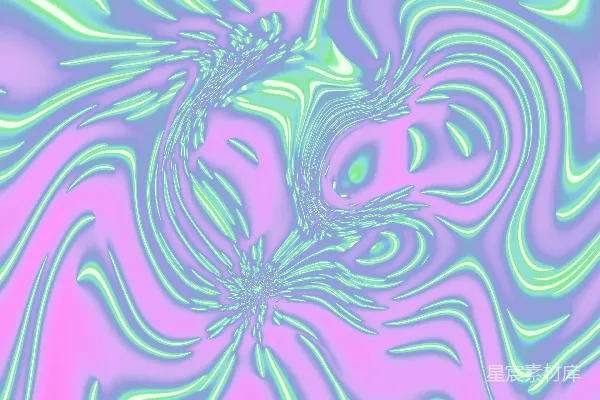高清摄影 梦幻色彩的抽象线条背景