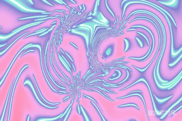 高清摄影 梦幻霓虹花海