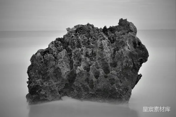高清摄影 海边的岩石