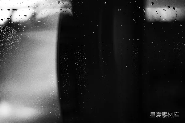 高清摄影 雨滴中的窗户