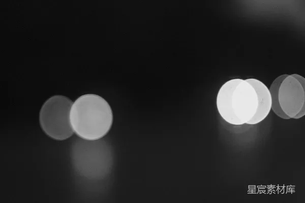 高清摄影 夜色中的光点
