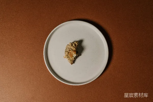 高清摄影 孤独的甜点