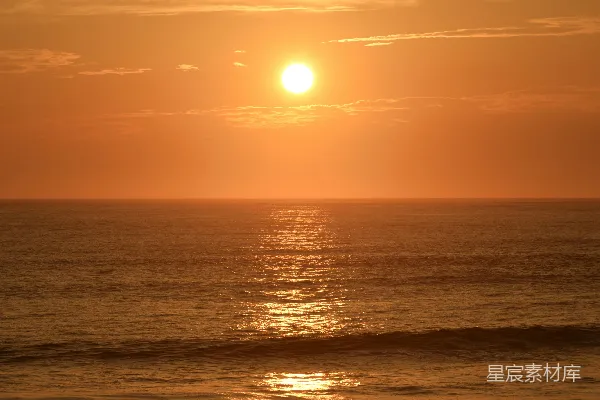 高清摄影 夕阳海景