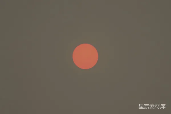高清摄影 黄昏的太阳