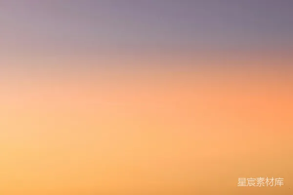 高清摄影 日落天空渐变色