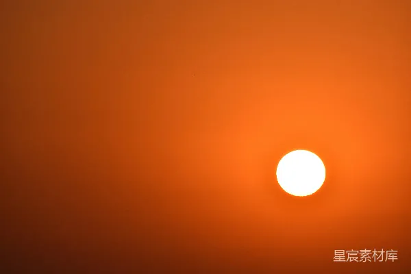 高清摄影 日落的余晖