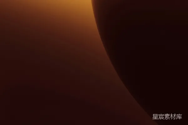 高清摄影 深邃的火星日落