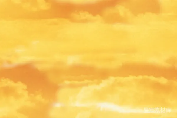 材质纹理 夕阳下的云海