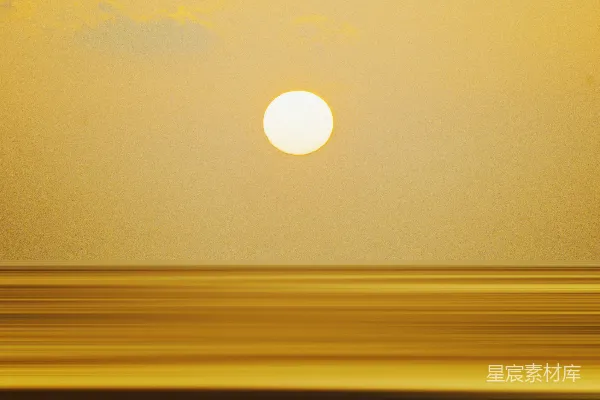 高清摄影 金色的黄昏