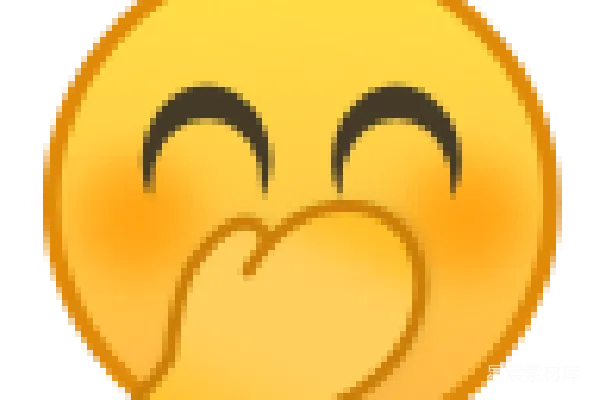 材质纹理 可爱眨眼表情符号