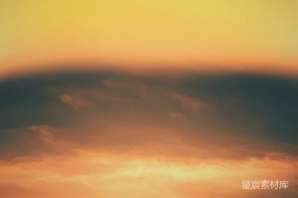 高清摄影 日落天空的宁静之美