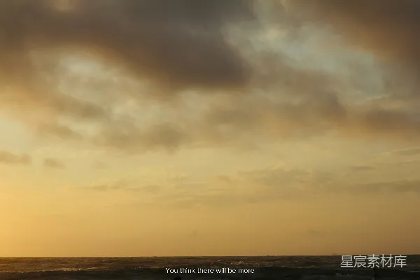 高清摄影 黄昏的海景