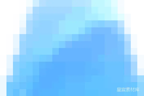 材质纹理 蓝色像素云朵
