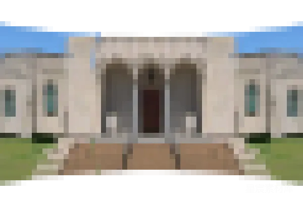 材质纹理 老式建筑的剪影插图