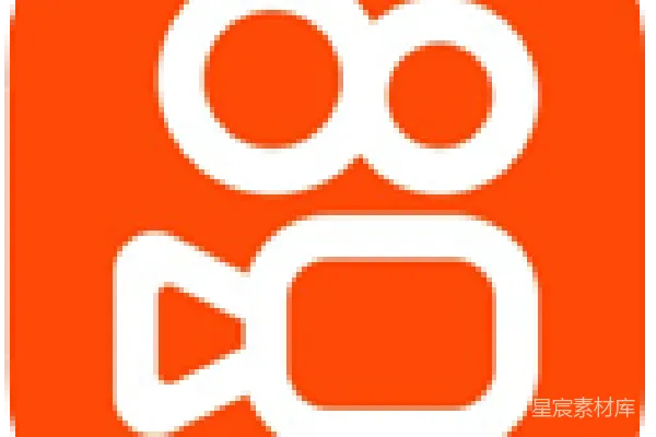 材质纹理 橙色相机图标