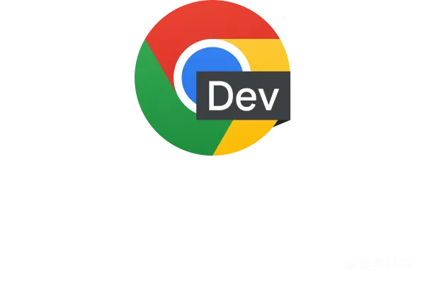 材质纹理 Google Chrome Dev版图标